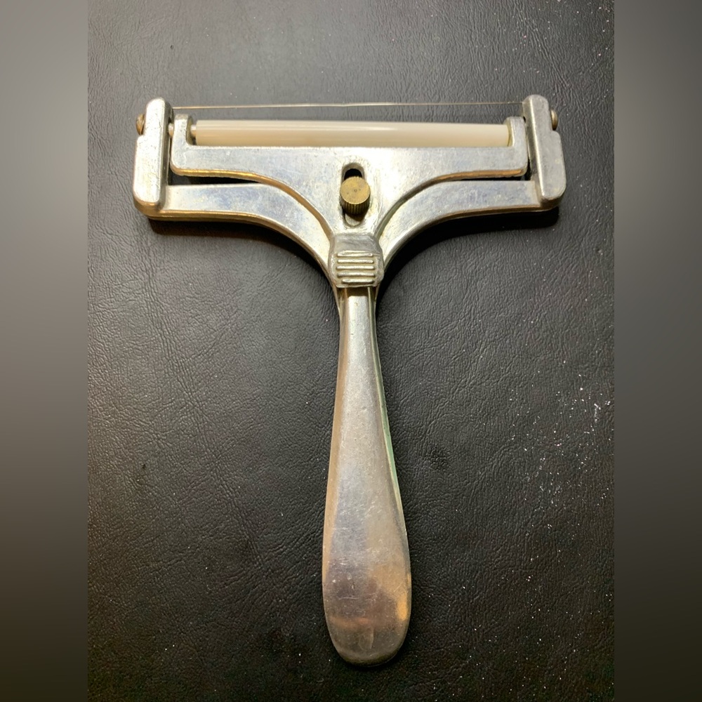 Vintage Stainless Steel Cheese Slicer. Clean. Great For Charcuterie Board!